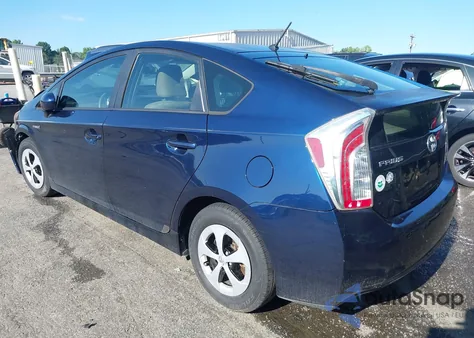 2014 Toyota Prius из США, поврежденный, VIN JTDKN3DU6E1738962